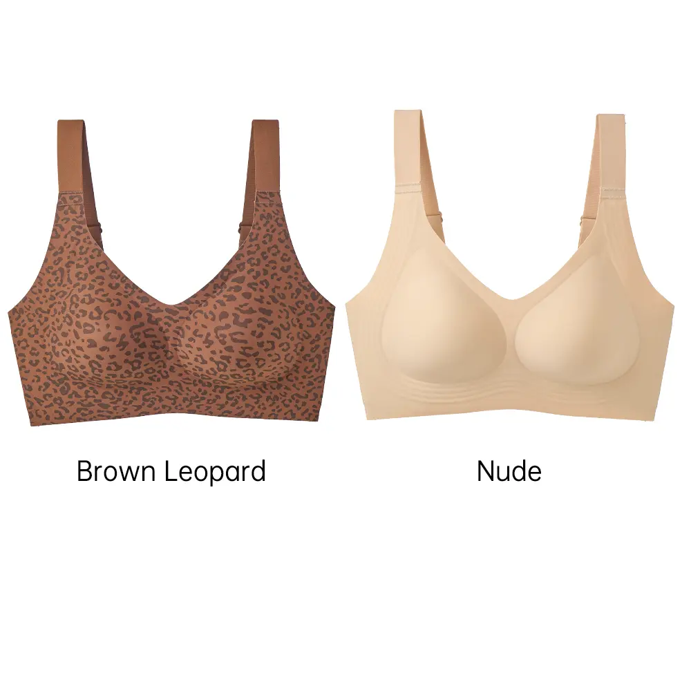 Nude+Brown Leopard
