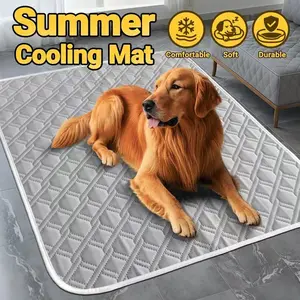 Extra Large Pet Cooling Pad, Ultra Soft Sweat-Absorbing Surface, Instant Cooling, All-Day Comfort, Five Size Options Available