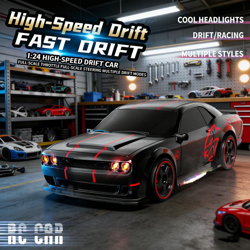 1：24 rc racing cars full proportional throttle ideal for solo practice neighborhood races birthday parties casual play and holiday gifts