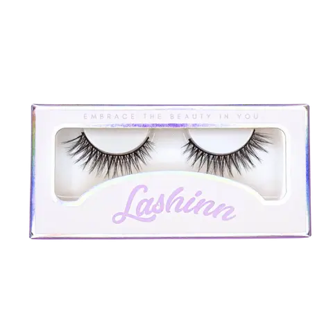 Lashinn Lovely Strip Lashes – 20X Reusable Natural Wispy Korean Style False Eyelashes