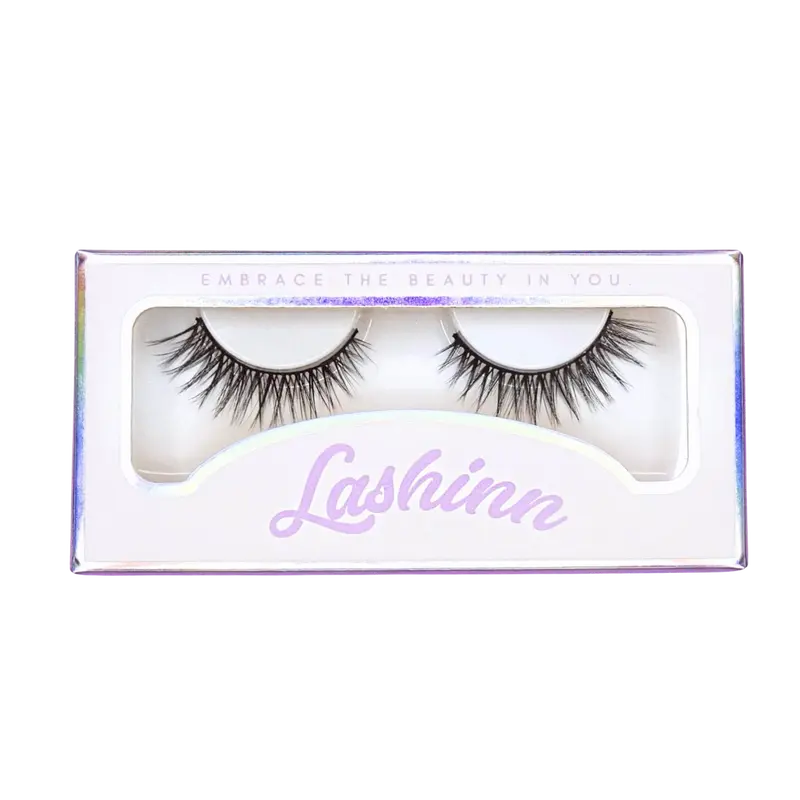 Lashinn Lovely Strip Lashes – 20X Reusable Natural Wispy Korean Style False Eyelashes