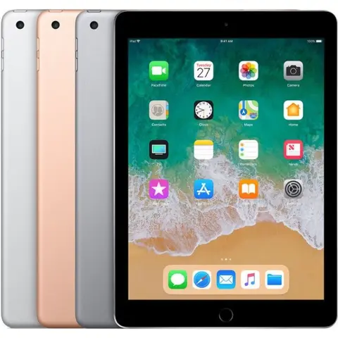 Refurbished Apple iPad 6 2018 Wi-Fi 128GB All Colors - Excellent with 1 Year Warranty by BITB
