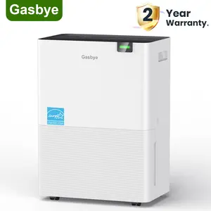 [2 Year Warranty] Gasbye 4500 Sq.Ft. Energy Star Dehumidifier for Basement & Home with 16.5ft Drain Hose,Smart Compressor Dehumidifier with Drain Hose