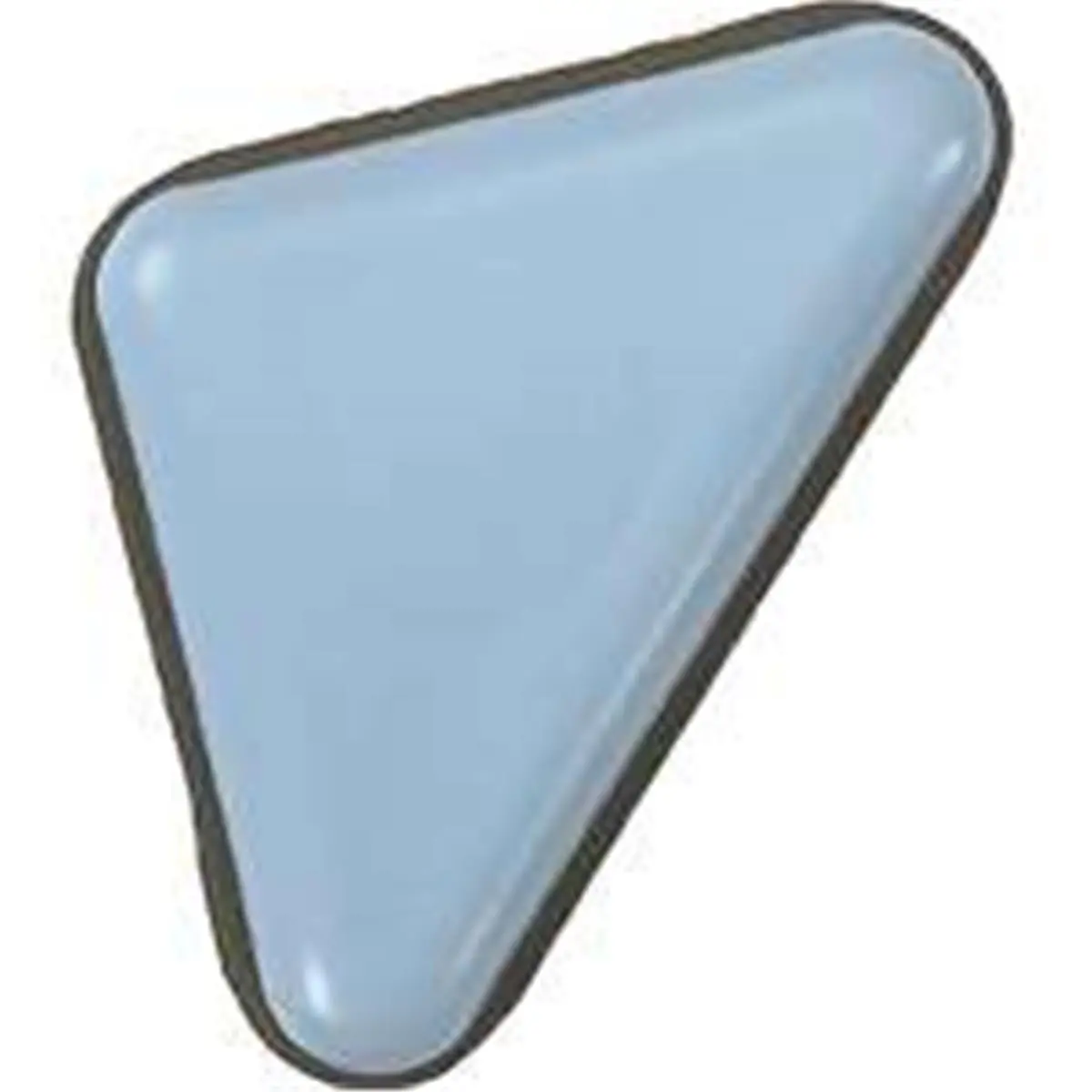 Magic Sliders 4557 Ceramic Adhesive Triangular Furniture Sliders - 4 Disks, Wood Floor Compatible, Sailing Water Sports Use, Scratch-Free Movement, 3200 lbs Load Capacity