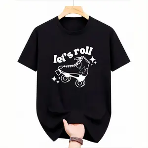 Let's Roll Shirt, Roller Skate T-Shirt, Roller Skating Gifts, 80s Shirt, Skater Shirt,Roller Derby Shirt,Roller Unisex Tee,Summer Tee