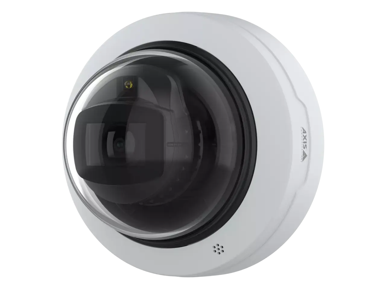 Axis M4225-LVE 2 Megapixel Outdoor Full HD Network Camera - Color - Dome - White - TAA - 66 ft Infrared Night Vision - 1920x1080 - 3.20 mm- 7.20 mm Varifocal Lens - 2.3x Optical - 30 fps - 02814-001