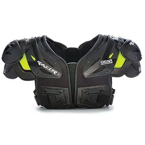 212 MAIN Gear Pro-Tec Razor American Football Shoulder Pads, Lightweight Pad for Skill Positions, Extra Large Fit with Arch Hinge, Impact Zone & Injection Mold Design