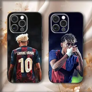 L-Lamine Yamals No 10 Phone Case for iPhone 17,16,15,14,13,12,11,Pro,Max,Plus Phone Cover,Soft Black Funda