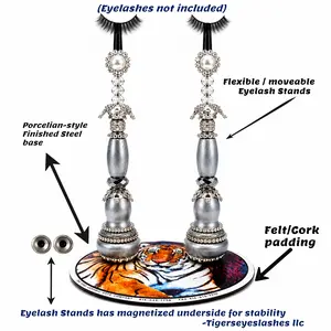 Handmade Magnetic Eyelash Stand – Prep, Drying & Display