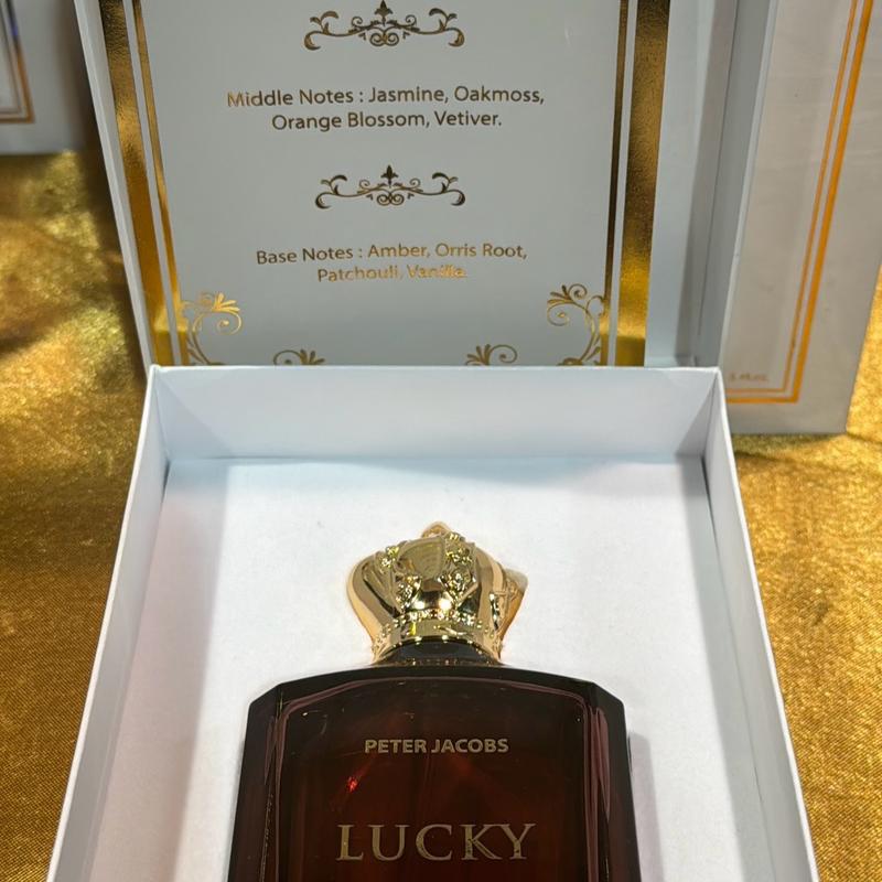 Peter Jacobs Lucky Parfum 100 ml Spray Men SEALED BOX