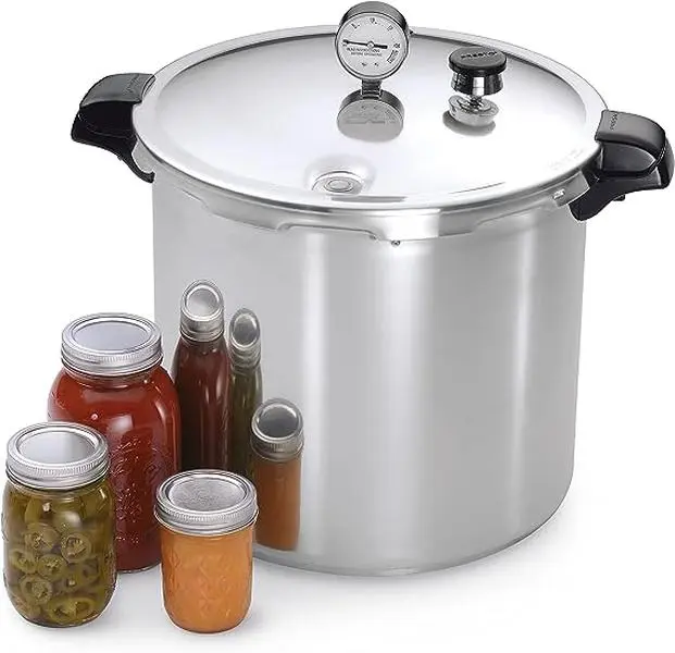 -Quart Pressure Canner and Cooker, Aluminum -Quart Pressure Canner and Cooker, Aluminum