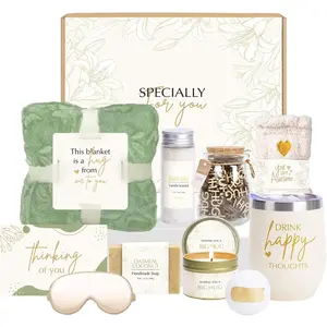 Self Care Gifts for Women Get Well Soon Gifts Thinking of You Relaxing  Birthday Christmas Self Care Basket Box for Her  Mom Sister  Coworker Insulated Tumbler 12 OZ