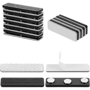 12 Pair  Curtain Closure Blackout Blind Accessory with Adhesive Curtain  Clips Blackout Window Cover for Window Shade and Curtains
