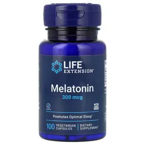 Life Extension Melatonin, 300 mcg, 100 Vegetarian Capsules