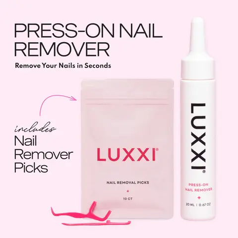 Press-On Nail Glue Remover | Includes Nail Remover Picks