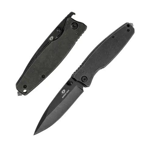#toolupgrade MOSSY OAK Folding Pocket Knife - 7 inch EDC Stainless Steel Drop Point Blade Knife - Multi-Functional Tool with Bottle Opener - Liner Lock Handle