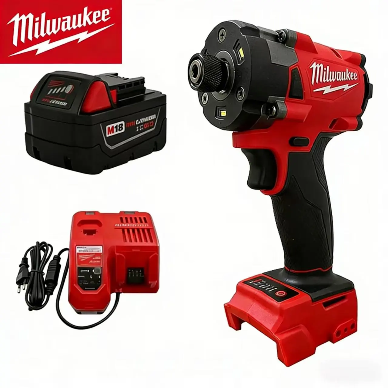 A battery A charger and tools