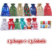 26 Pieces Set : 13 Bags + 13 Labels