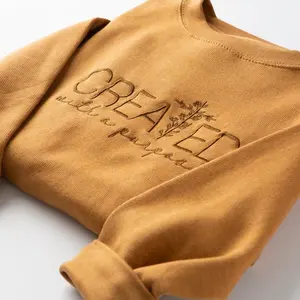 Embroidered Created With a Purpose Sweatshirt 4