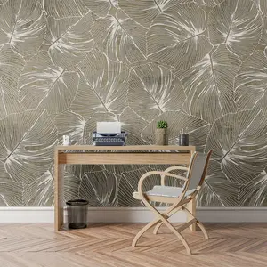 Tropical Canopy Textured Wallpaper Mural