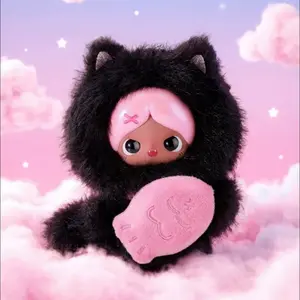 BB3-Piupu Fluffy Fun Hugging Series- Vinyl Face Plush