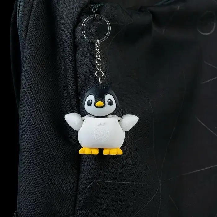 Penguin 3D Printed Product - Original Design with Unique Features and Features