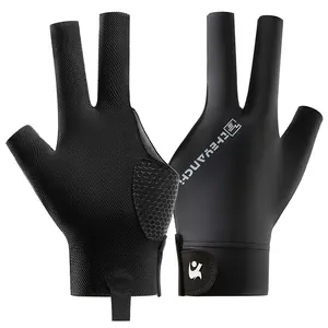 1pc Left Hand Professional Billiard Gloves - Light And Breathable Three-finger Fingerless Gloves, Non-slip Snooker Non-slip Gloves - For Pool Players - Suitable for Snooker & Billiards - Perfect Gift for Sports Enthusiasts