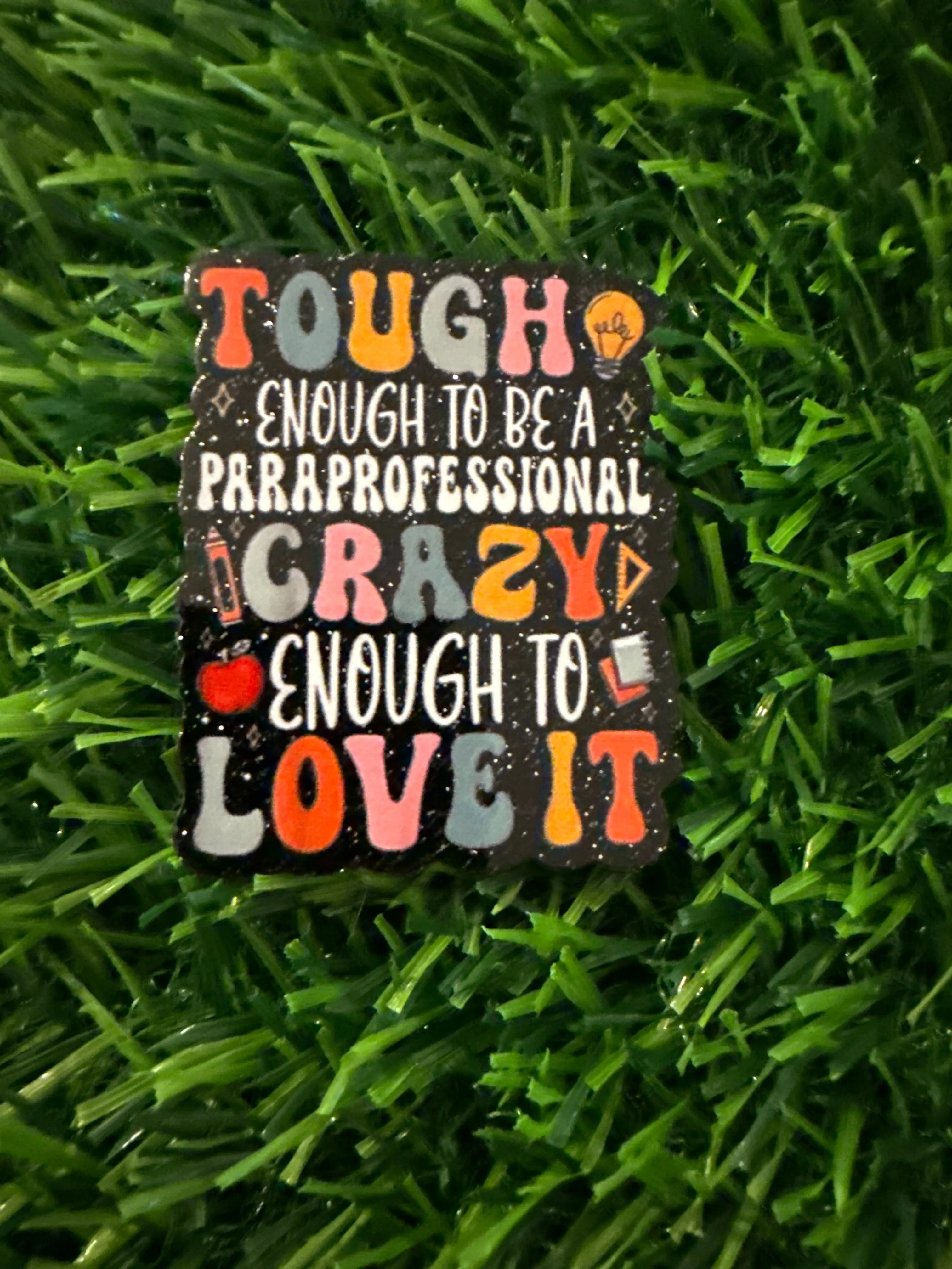 Paraprofessional/Assistant Teacher Interchangeable Badge Reel