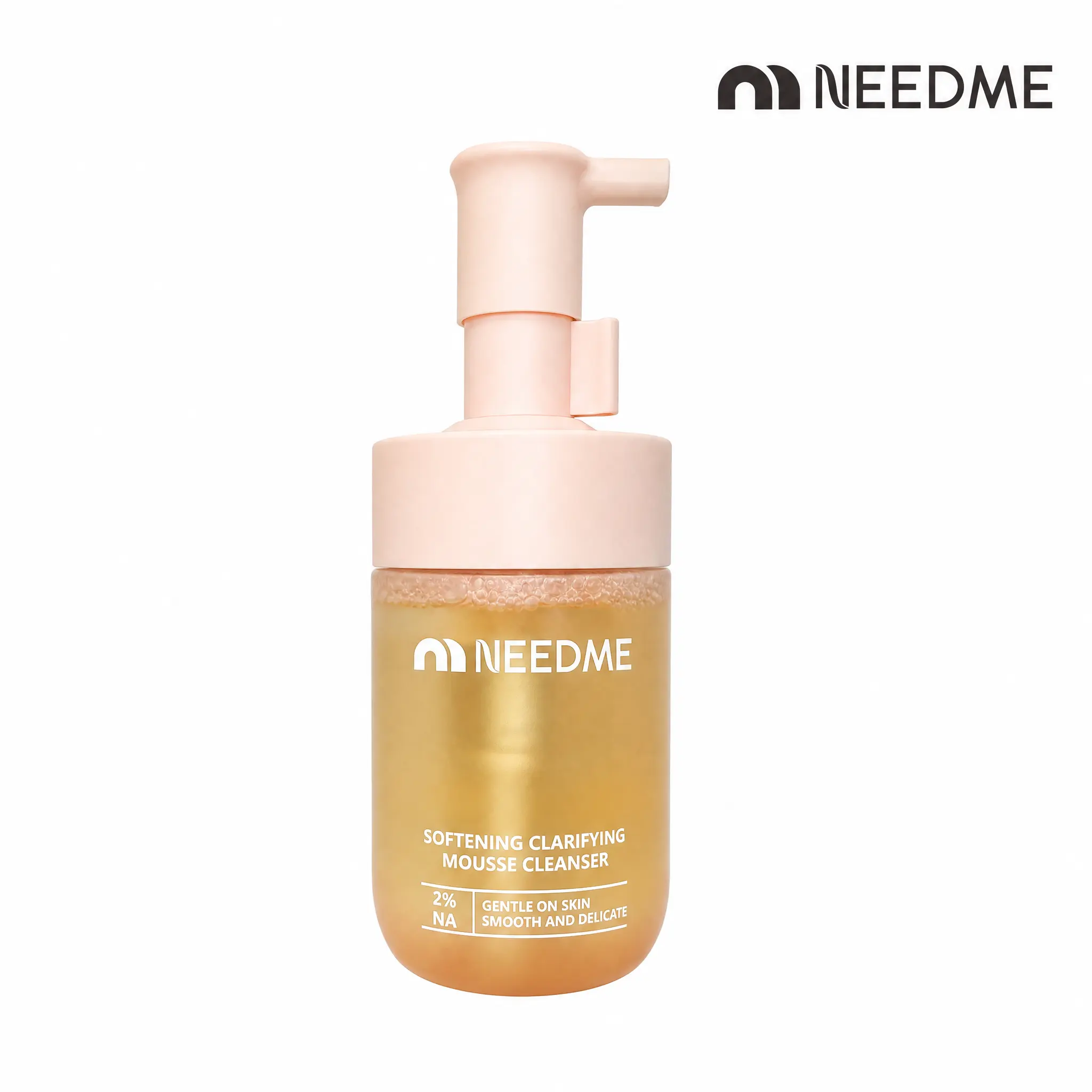 [NEEDME] 2% Nicotinamide Amino Acid Cleansing Mousse formulated for Dark Spot Fade, Sebum Oil Control, and Elastic Skin Barrier Care Cleanse