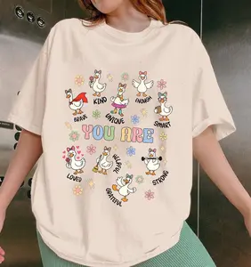 Silly Goose You Are Kind Shirt, Teacher Affirmations Tee, Back to School Shirt, SEL Teacher Shirt, Cute Goose Shirt