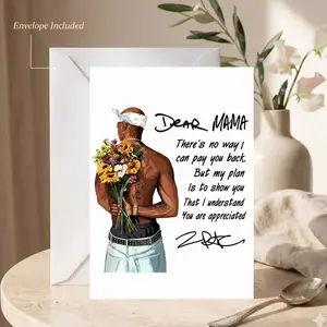 Dear Mama Mother's Day Card, Sarcastic Mom Gift Card, Mother's Day Card, Gift For Mom - Greeting Card with Envelope