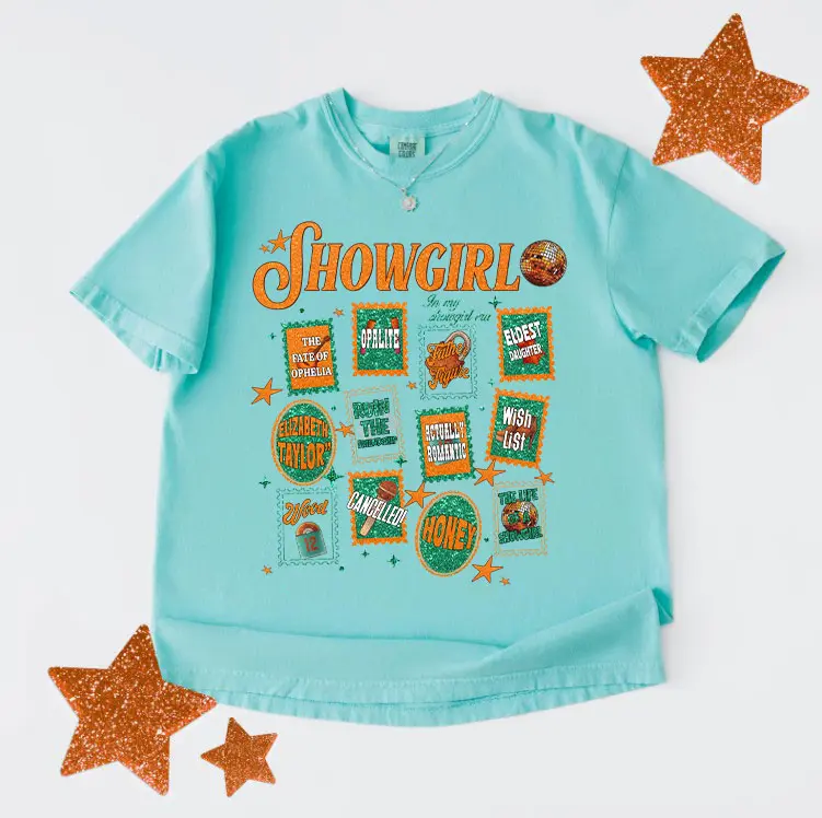 Showgirl Stamp Shirt, Music New Album Shirt, Song name New Album Tee, Best Shirt For Fan