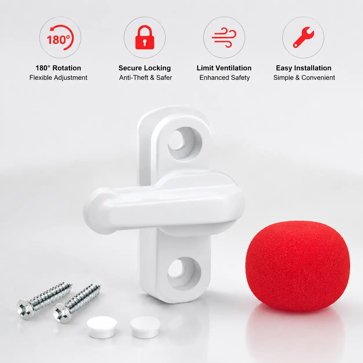 4 Counts, Soft Red Sponge Balls Squeezable Magic Props For Stage Performance And Close Up Magic Practice