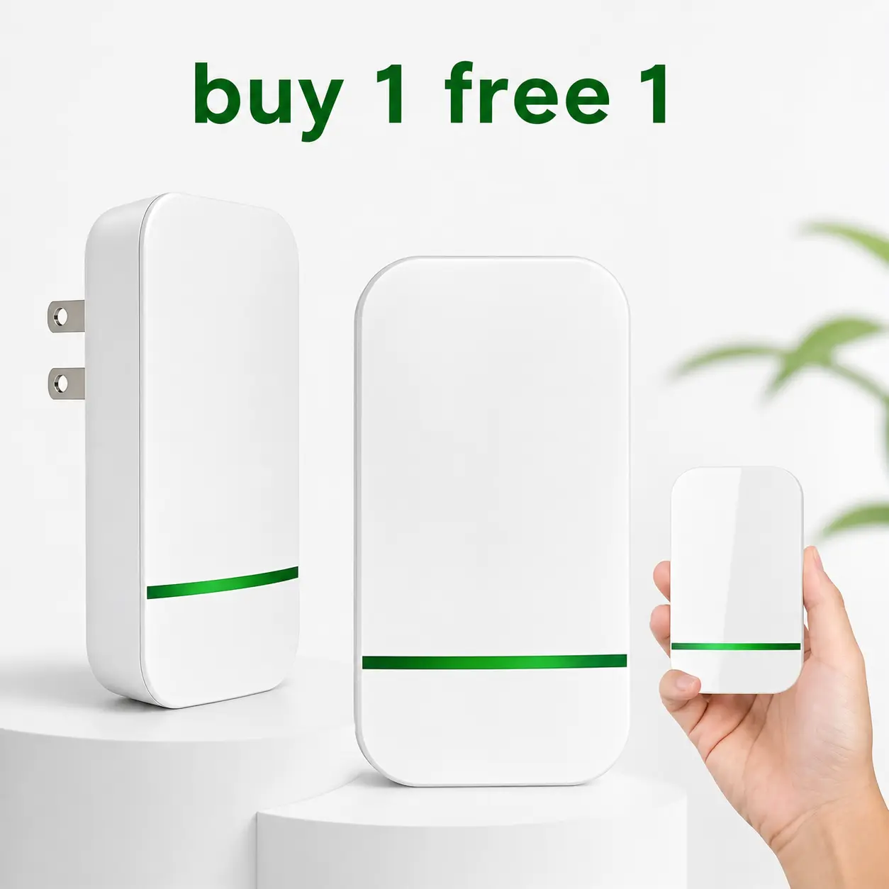 [2PCS]Plug-In Power Box with US Plug 2026 Updated Design, Compatible with 90–250V Input Range