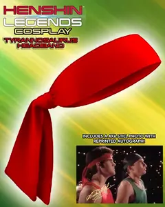 Tyrannosaurus Headband with Austin St. John Reprint Autographed Still Photo (4x6)