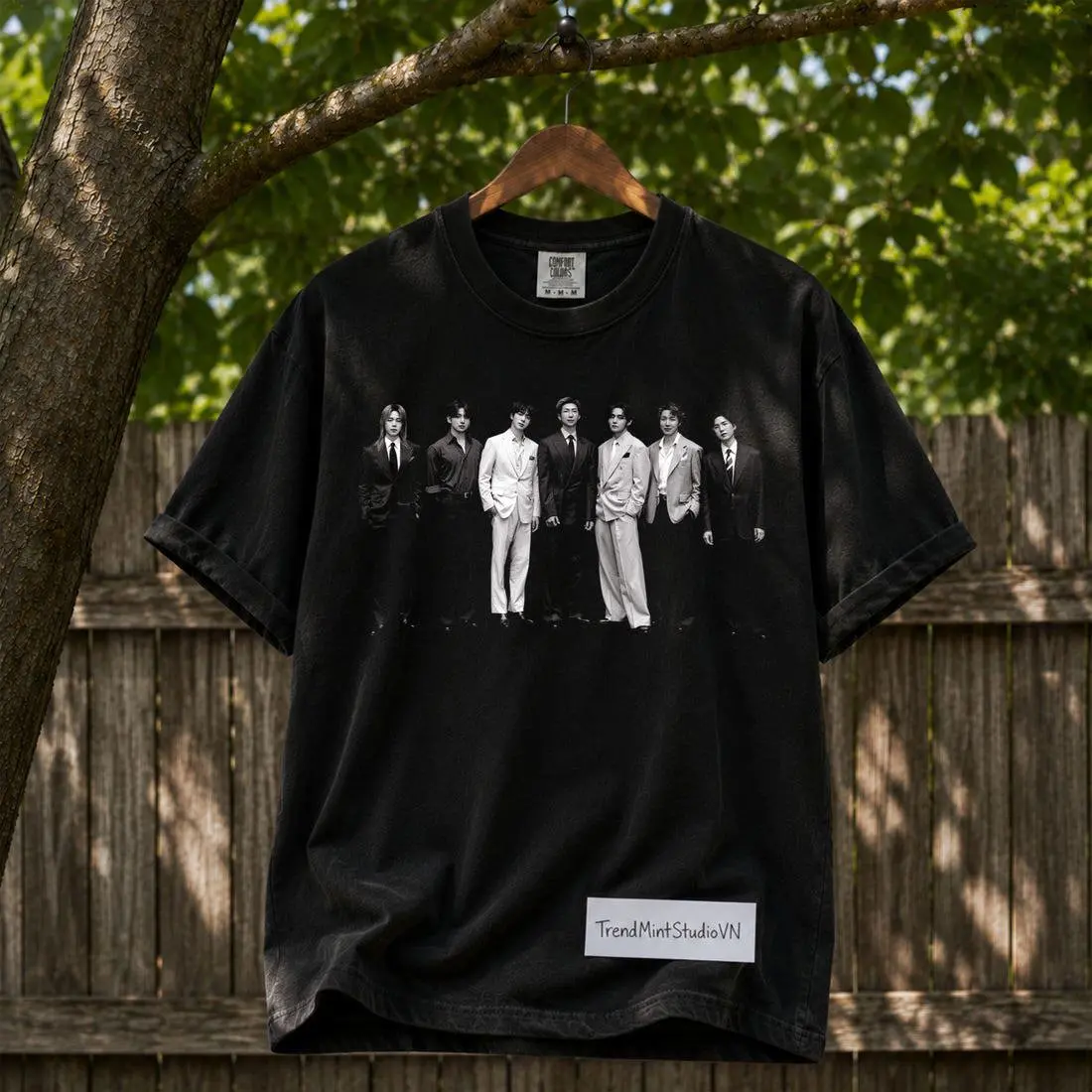 Bangtan Kpop TOur 2026 T-shirt, ARMY Concert Korean Pop Unisex S-5XL Graphic Tee