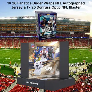 Football Break 69 - Under Wraps Autographed Football Jersey & Optic Blaster 2 Box Pick Your Number
