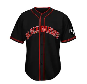 Birmingham Black Barons NLB Remix Jersey - black