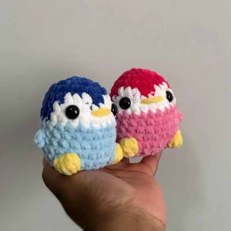 Mini Crochet Penguin Plushie