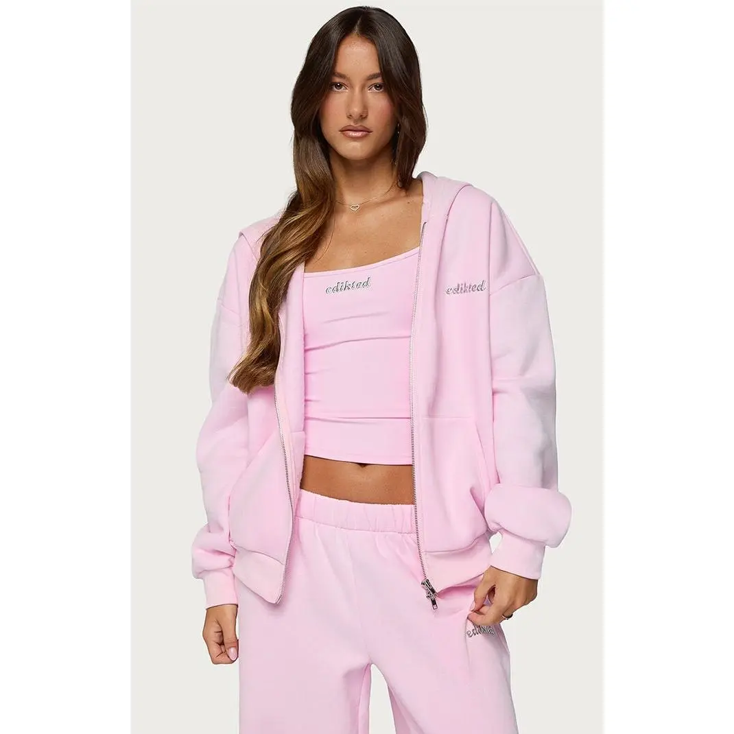 Edikted Women's Diva Zip Up Hoodie