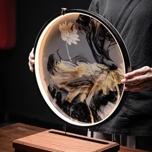 Đèn LED Tranh Hoa Sen