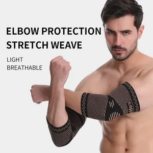 1 Pair Elbow Compression Sleeve – Tennis/Golfer's Elbow Support – Joint Pain Relief for Fitness & Daily Activities