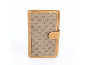 Pre-owned GUCCI other Small Leather Goods Micro GG monogram compact wallet 12341682737/857288