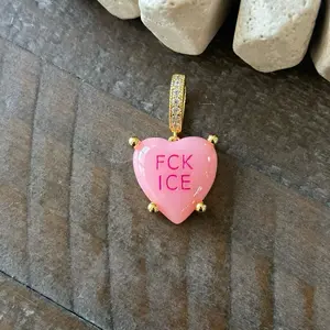 F ICE Heart Charms – Necklace Charms – Bold, Cute & Powerful. High Quality Jewelry & Accessories – F ICE Necklaces for Women