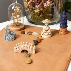 Theme party living room synthetic [resin] Zen ornaments [Buddhist] statue home feng shui living room shop study room craft ornaments bedroom decorations home essentials great holiday gift