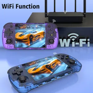 Authentic R36H Promax (Wi-Fi Edition) Handheld Retro Gaming Console — Supports 10+ Emulators and 20,000+ Games. Features a 4.2-inch HD Screen, Quad-Core Processor, and Built-in Video Player. Rechargeable — An Ideal Holiday Gift.