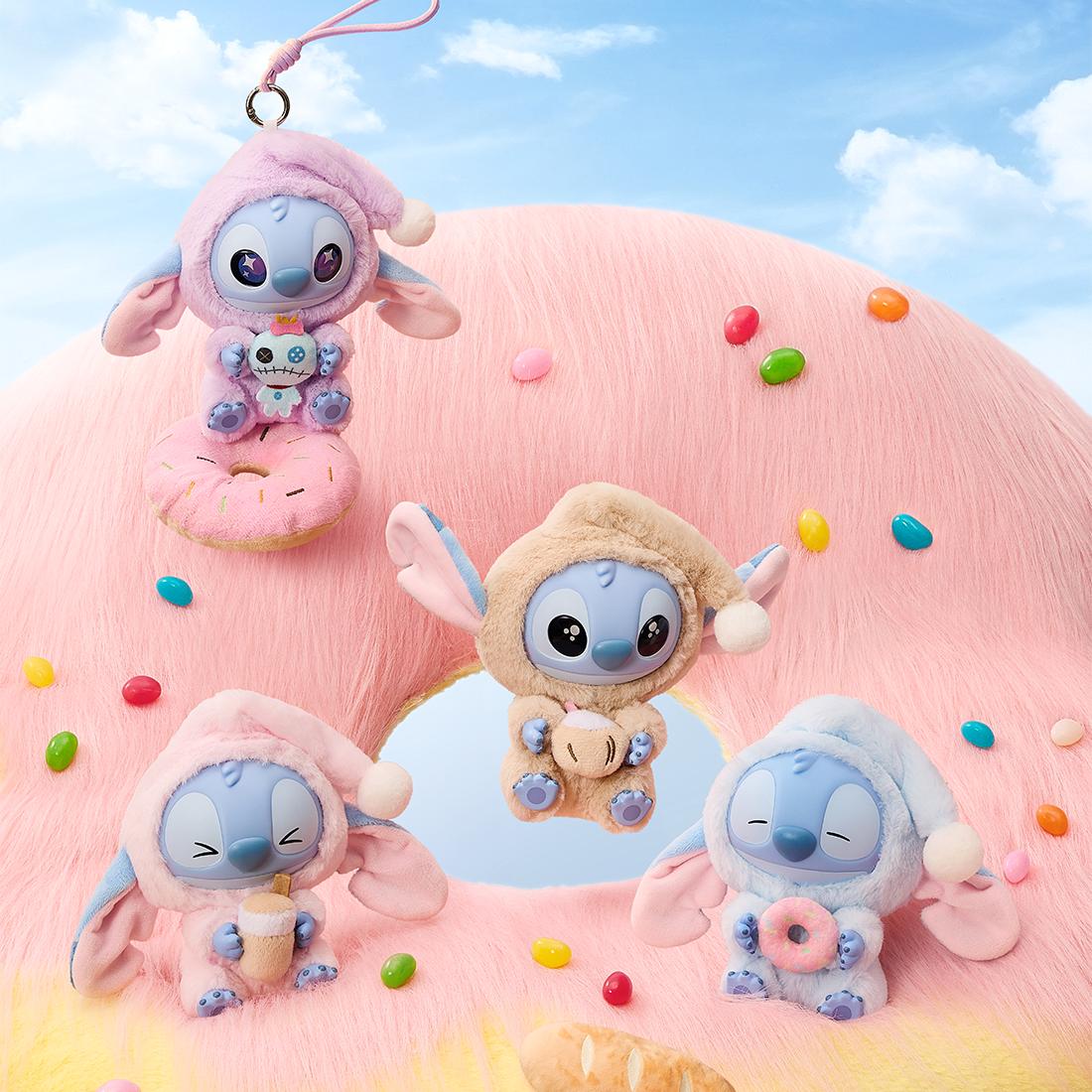 MINISO Disney Stitch Eat Before Sleep Vinyl Plush Blind Box | Cute Pajama Stitch Pendant & Bag Charm | Cozy Room Decor | Official Collectible, Ideal Graduation & Summer Gift #StitchBlindBox #PlushCharm #DisneyCollectible, Stitch Character