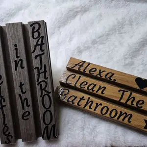 Bathroom plaques