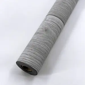 Self-Adhesive PVC Floor Wallpaper Roll, Durable PVC Material, Wood Grain Pattern, 44.5x100cm, Ideal for Stairs Bathroom Living Room Bedroom Balcony Renovation, Waterproof Floor Flooring