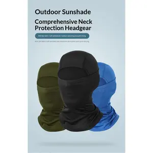 UV Protection Flying Cap, Breathable Cycling Sun Shade Balaclava Full Face Hood